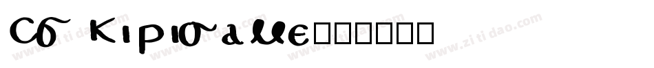 CS Kirisame字体转换